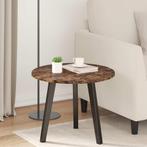 vidaXL Tafelblad Gerookt eiken 50 x 50 x 1.5 cm Bewerkt hout, Verzenden, Nieuw