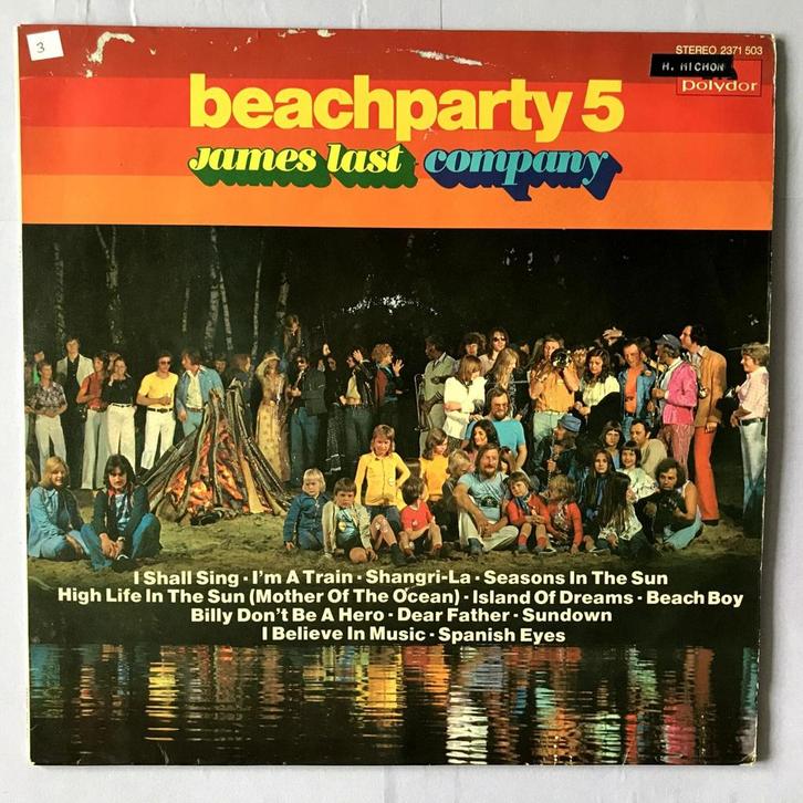 James Last Company – Beachparty 5 (12-Vinyl-LP), Cd's en Dvd's, Vinyl | Pop, Ophalen of Verzenden
