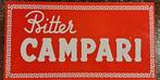 Targa Bitter Campari - Campari - Plaque - Bitter rood -