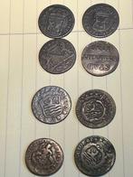 Nederland, Provinciale munten Duit 1689/1793, 8 stuks, Postzegels en Munten