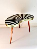 Bijzettafel - laminaat, Hout, Messing - Er is geen tekst