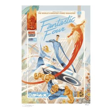 Marvel Fantastic Four #48 Art Print Marvels First Family: T, Ophalen of Verzenden