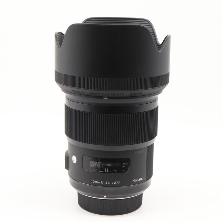 Sigma 50mm F/1.4 DG HSM Art Nikon FX | Tweedehands, Audio, Tv en Foto, Foto | Lenzen en Objectieven, Zo goed als nieuw, Verzenden