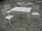 Tafel (5) - Metaal - Tafel- en tuinstoelset