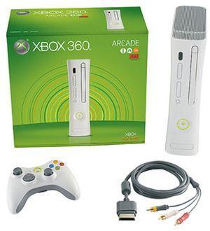 Xbox 360 Arcade-Wit Excl. Hardeschijf Boxed (Xbox 360), Games en Spelcomputers, Spelcomputers | Xbox 360, Ophalen of Verzenden