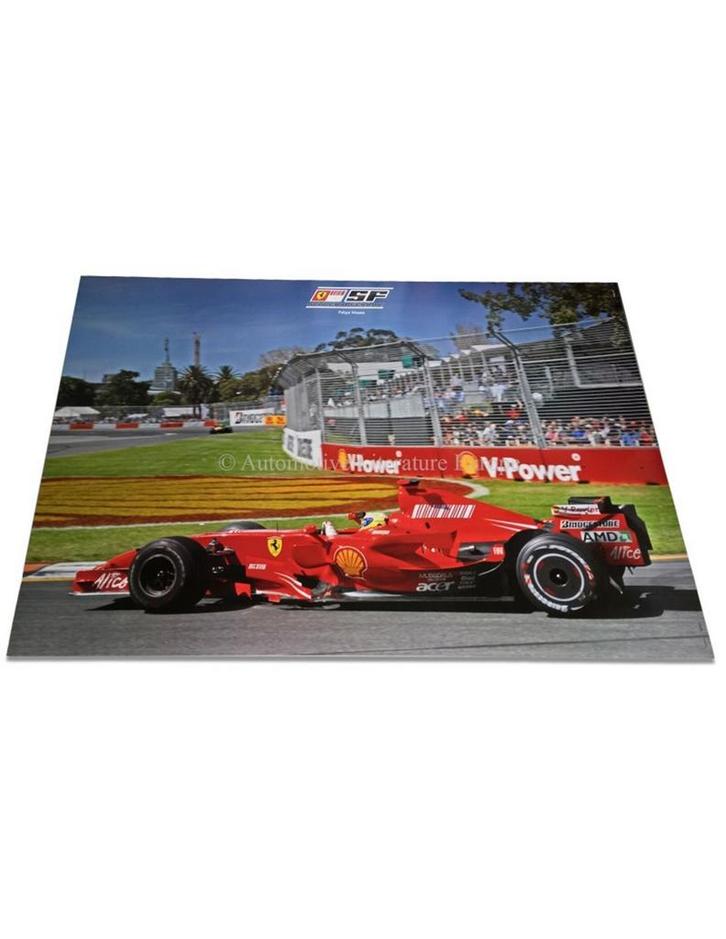 2007 FERRARI SF FORMULE 1 DEALER POSTER, Boeken, Auto's | Folders en Tijdschriften