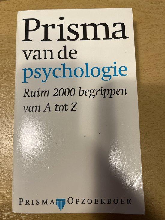 Prisma van de psychologie / Prisma pocket woordenboek, Boeken, Psychologie, Gelezen, Verzenden
