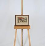 Willem Hendrik van der Nat (1864–1929) - Varkens voeren, Antiek en Kunst