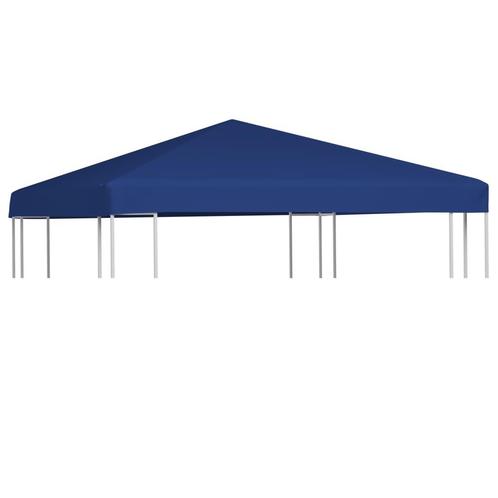 vidaXL Prieeldak 310 g/mÂ² 3x3 m blauw, Jardin & Terrasse, Tonnelles, Envoi