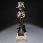 Oud-Egyptisch Brons Osiris figuur. Late Periode, 664 – 332