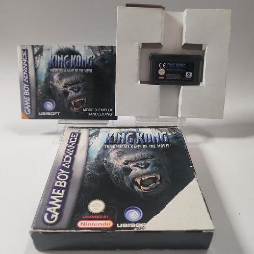 King Kong the Official Game of the Movie Boxed GBA, Games en Spelcomputers, Games | Nintendo Game Boy, Zo goed als nieuw, Ophalen of Verzenden