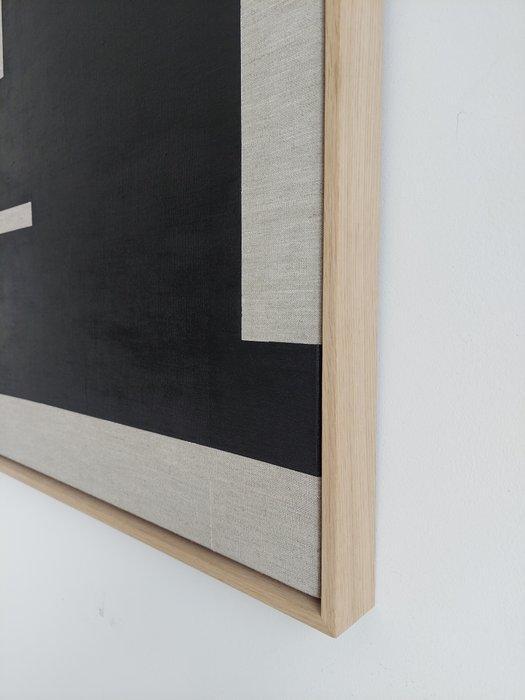 FRANCESC BERGADA - Lines Of Construction -B-, Antiek en Kunst, Kunst | Schilderijen | Modern