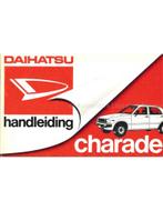 1981 DAIHATSU CHARADE INSTRUCTIEBOEKJE NEDERLANDS