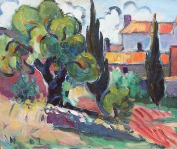 Juan Mendoza Marruedo (1929) - Paisaje fauve - NO RESERVE