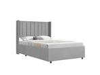Veiling - Gestoffeerd bed Savona - 200 x 120 cm - Lichtgrijs, Huis en Inrichting, Slaapkamer | Bedden, Nieuw
