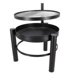 NIEUW - Vuurschaal met BBQ rooster S, Tuin en Terras, Houtskoolbarbecues, Verzenden, Nieuw