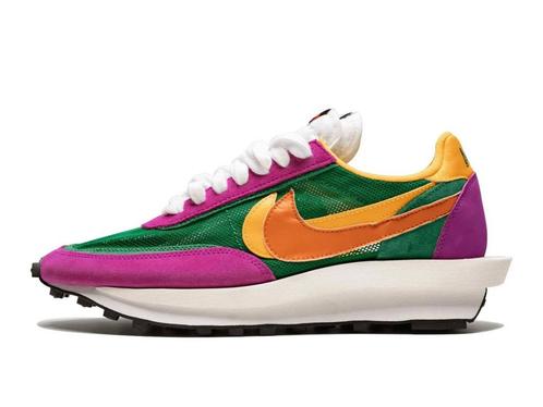 Nike LD Waffle Sacai Pine Green - Maat 39 EU, Kleding | Heren, Schoenen, Ophalen of Verzenden