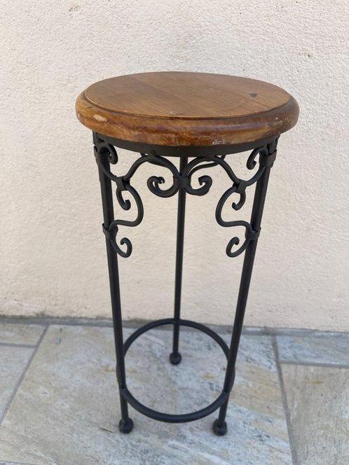 Table à plantes - Bois, Fer forgé, Antiek en Kunst, Curiosa en Brocante