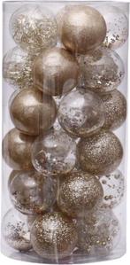 2dekans | Deluxe Kerstballenset – 50 stuks - Ø 6 cm – Goud –, Ophalen of Verzenden, Nieuw