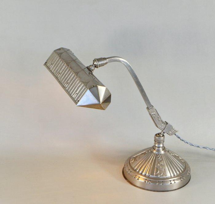 MONIX - French 1930s art deco piano lamp - Lamp - vernikkeld, Antiquités & Art, Antiquités | Meubles | Chaises & Canapés