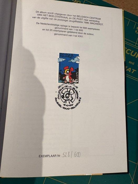 België 1996 - Macherot plakt ze bont - OBP, Postzegels en Munten, Postzegels | Europa | België