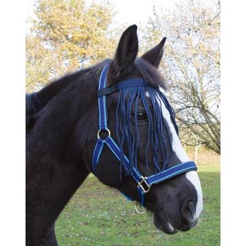 Vliegen-franjeband met velcro sluiting, blauw, pony - kerbl beschikbaar voor biedingen