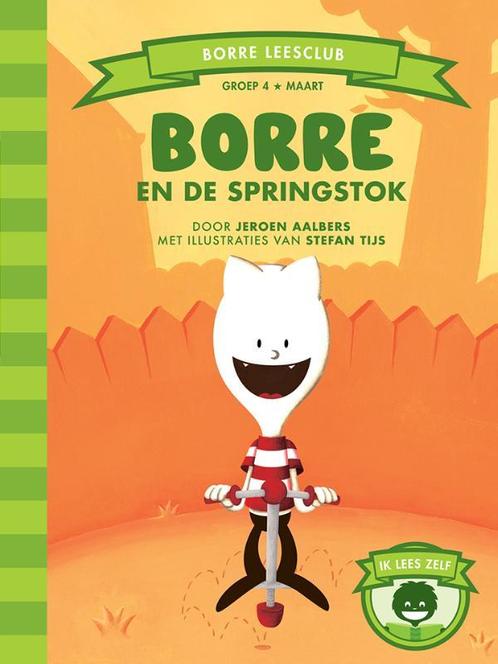 De Gestreepte Boekjes  -   Borre en de springstok, Livres, Livres pour enfants | Jeunesse | 13 ans et plus, Envoi