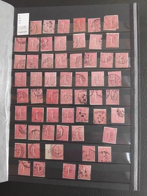 France 1903/1941 - Gros classeur de stock de timbres dusage, Postzegels en Munten, Postzegels | Europa | Frankrijk
