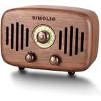 Simolio - vintage / retro - bluetooth speaker -, TV, Hi-fi & Vidéo, Verzenden