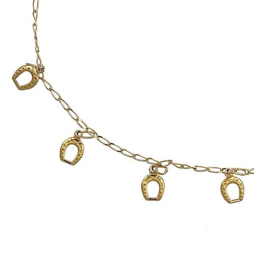Armband - 18 karaat Geel goud, Enkelband, Handtassen en Accessoires, Armbanden