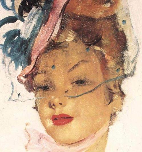 Jean Gabriel Domergue - Cigarettes Parisienne - Années 1960, Antiek en Kunst, Kunst | Tekeningen en Fotografie