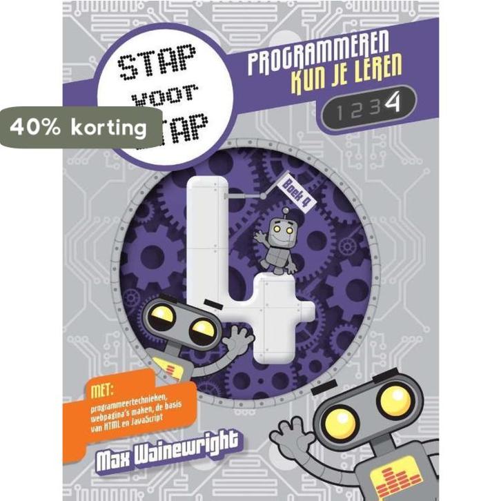 Programmeren kun je leren / Programmeren kun je leren / 4, Livres, Livres Autre, Envoi