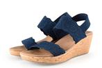 Skechers Sleehakken in maat 37 Blauw | 5% extra korting, Kleding | Dames, Schoenen, Skechers, Zo goed als nieuw, Schoenen met hoge hakken