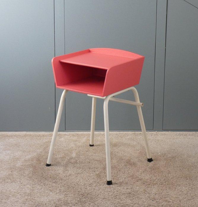 Table de chevet - Métal, Bois - Buizenframe, Antiquités & Art, Art | Objets design