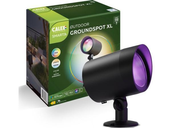 Veiling - Calex Smart Outdoor LED XL Grondspot, Tuin en Terras, Buitenverlichting