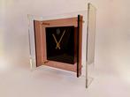 Pendule - Juvena Switzerland - Ontwerp Acrylic - 1980-1990, Antiek en Kunst, Antiek | Klokken