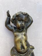 Sculpture, L’ange dormeur - 33 cm - Bronze patiné