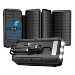 43800mAh Qi Solar Powerbank met 4 Zonnepanelen - 10W, Telecommunicatie, Verzenden, Nieuw
