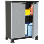 vidaXL Armoire en plastique 68x39x92 cm Design de rotin, Verzenden, Neuf