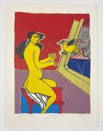 Corneille (1922-2010) - Jour de pluie, Antiek en Kunst