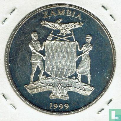 Zambia 5000 kwacha 1999 (PROOF) Princess Diana with Nels..., Postzegels en Munten, Munten | Afrika, Losse munt, Goud, Zilver, Overige landen