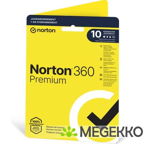 Norton 360 Premium 1 jaar, Informatique & Logiciels, Ordinateurs & Logiciels Autre, Envoi