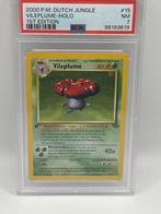 Pokémon - 1 Graded card - vileplume 1st edition - PSA 7, Hobby en Vrije tijd, Nieuw