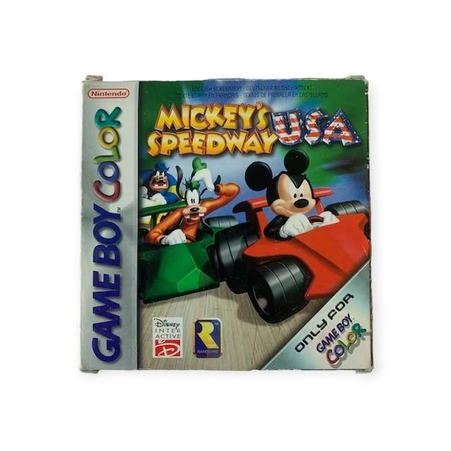 Mickeys Speedway USA - EUR (CIB) (GBC), Games en Spelcomputers, Games | Nintendo Game Boy, Verzenden