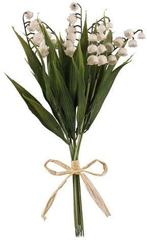 Lelietje van Dalen White Kunststof Bundel klein, Huis en Inrichting, Nieuw