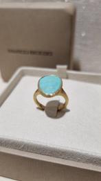 Marco Bicego - Ring - 18 karaat Geel goud Turquoise, Handtassen en Accessoires, Ringen, Nieuw
