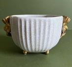 G&C Interiors - Pot de fleurs (3) - Bronze, Porcelaine -, Antiek en Kunst