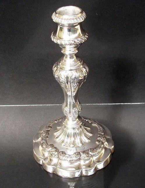 Kaarsenhouder - 800 zilver, Antiek en Kunst, Antiek | Zilver en Goud