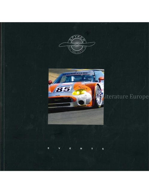 2006 SPYKER CARS EVENTS BROCHURE ENGELS, Livres, Autos | Brochures & Magazines