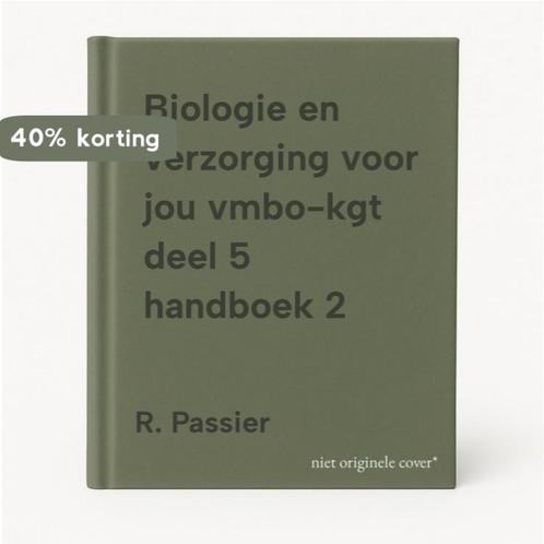 Biologie en verzorging voor jou vmbo-kgt deel 5 handboek 2, Boeken, Schoolboeken, Zo goed als nieuw, Verzenden